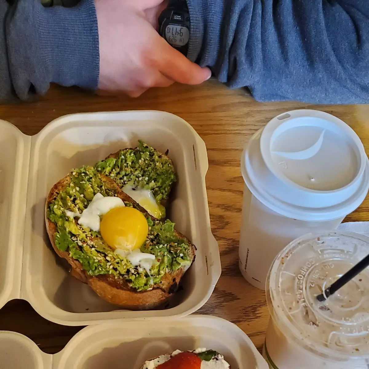 Strawberry Basil Toast