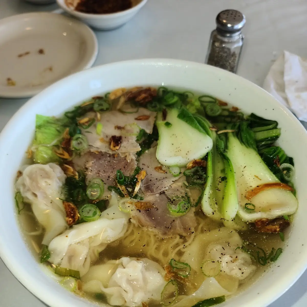 Wonton Noodle Soup with PRM