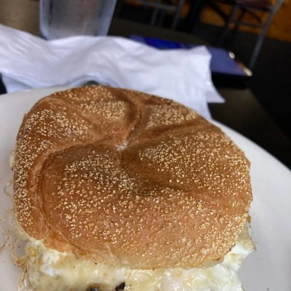 Sausage Egg and Cheese Sandwich
