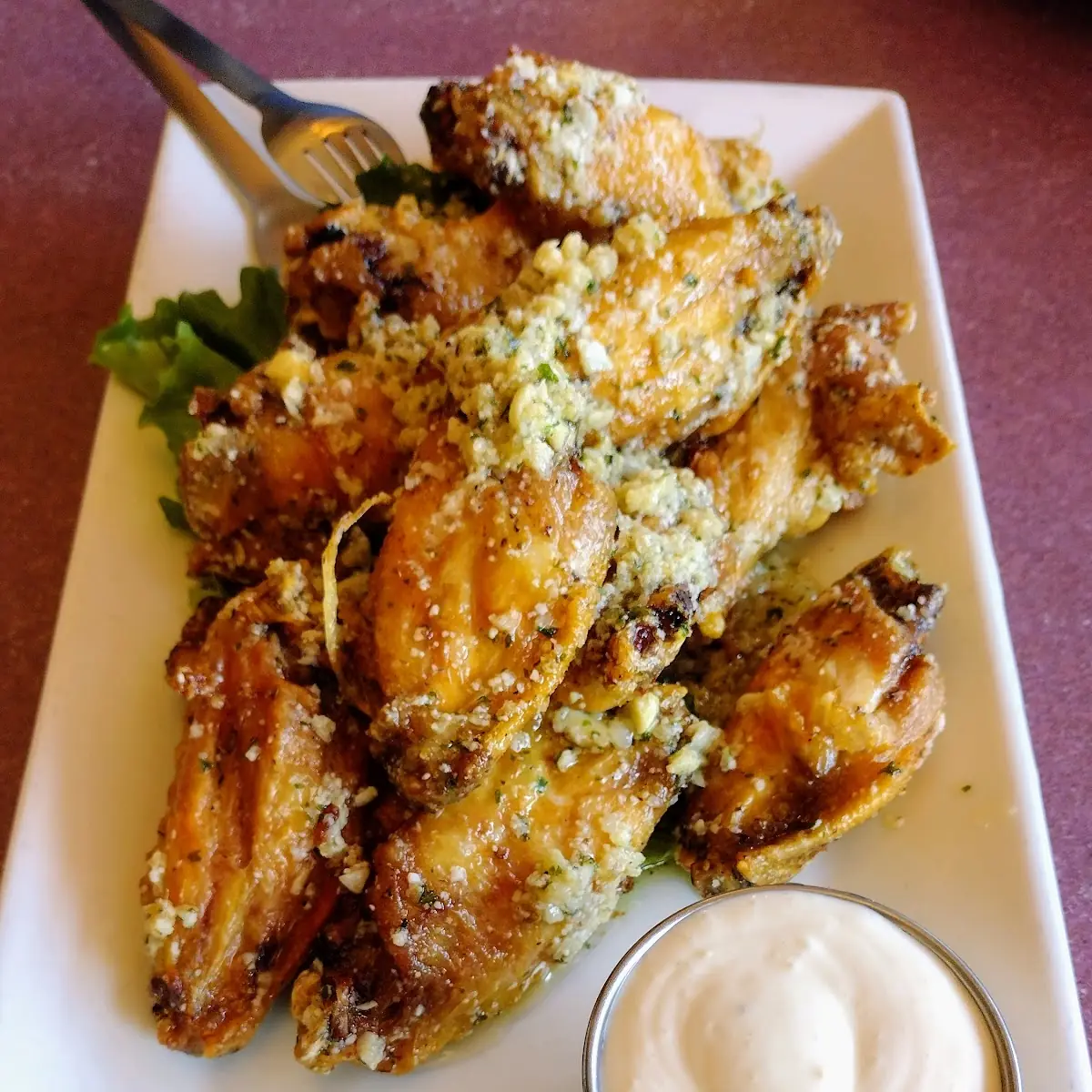 Garlic Parmesan Wings