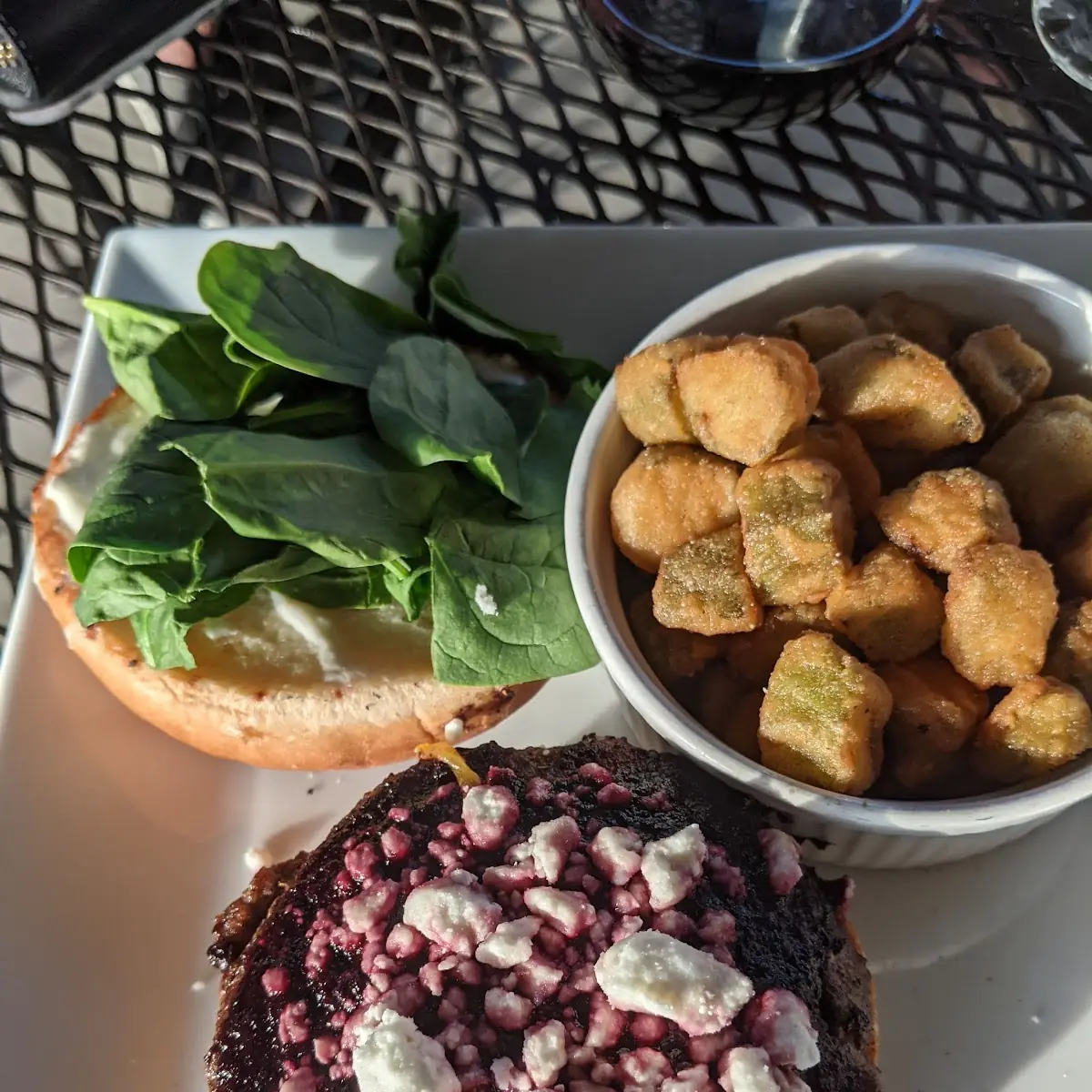 Blueberry Burger