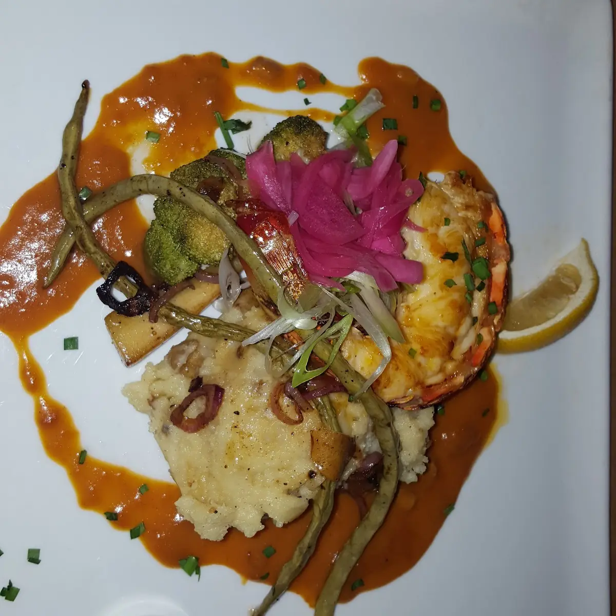 Lobster Tail Mashed Potatoes