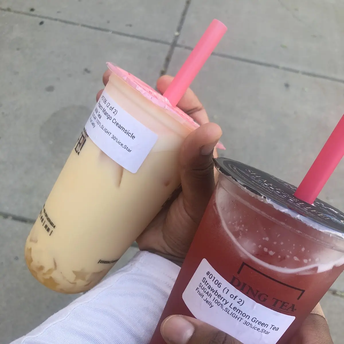 Strawberry Lemon Green Tea