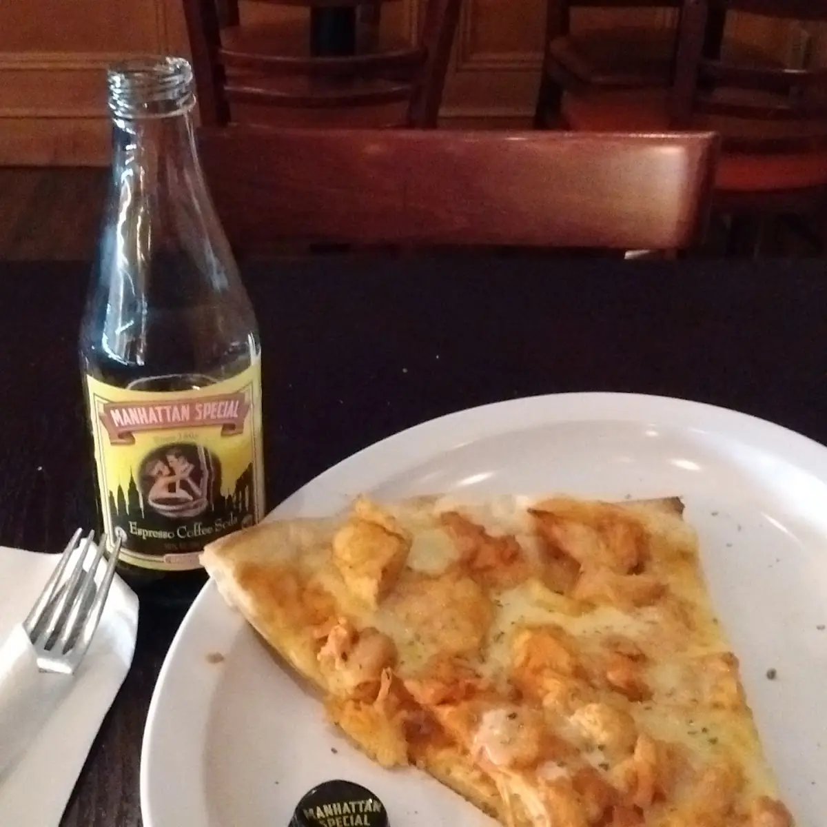 Thin Crust Buffalo Chicken Pizza