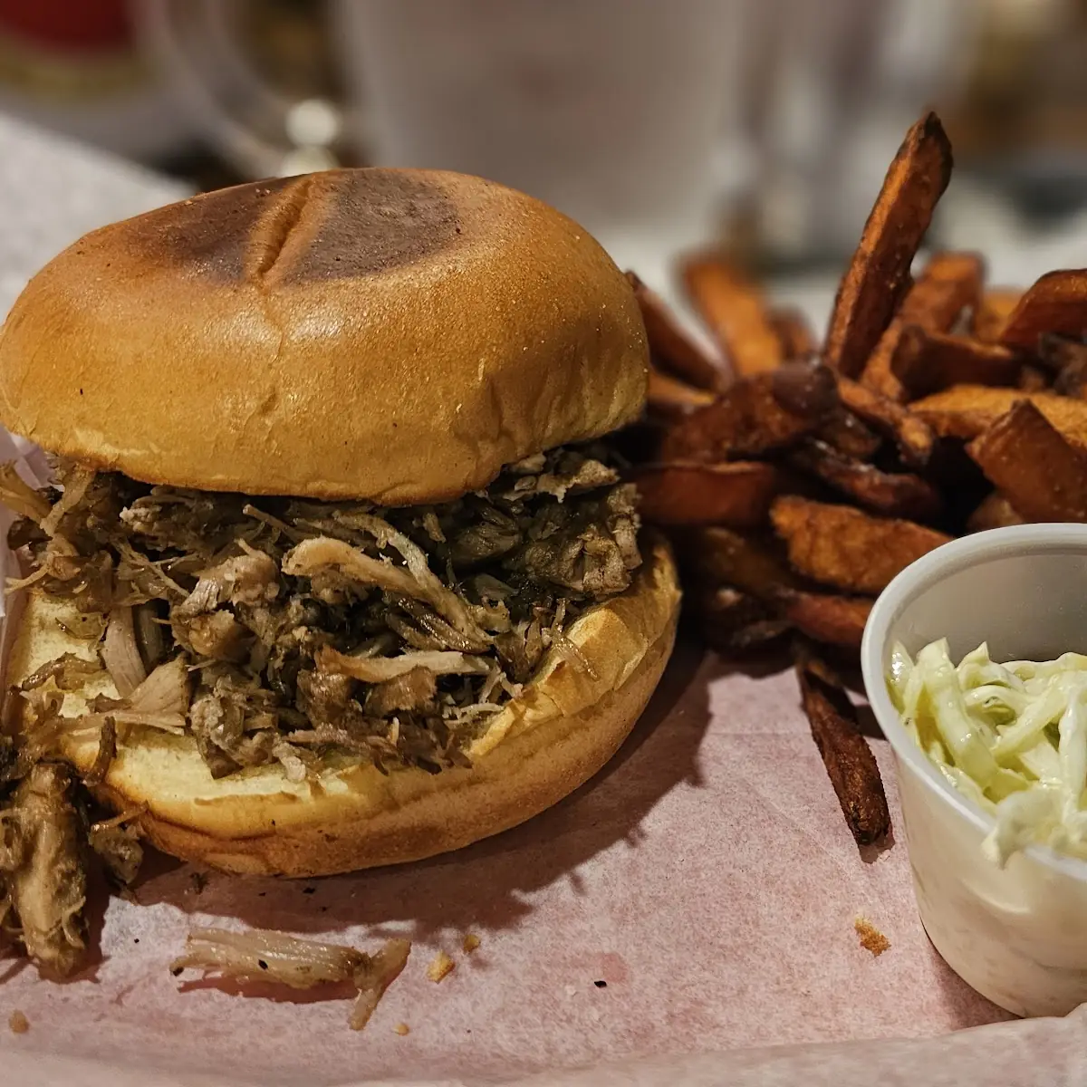 BBQ Pulled Pork Sandwich