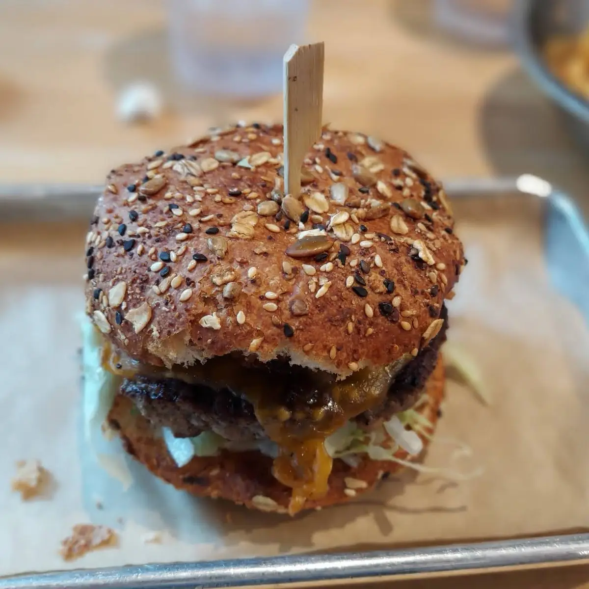 Turkey Club Burger