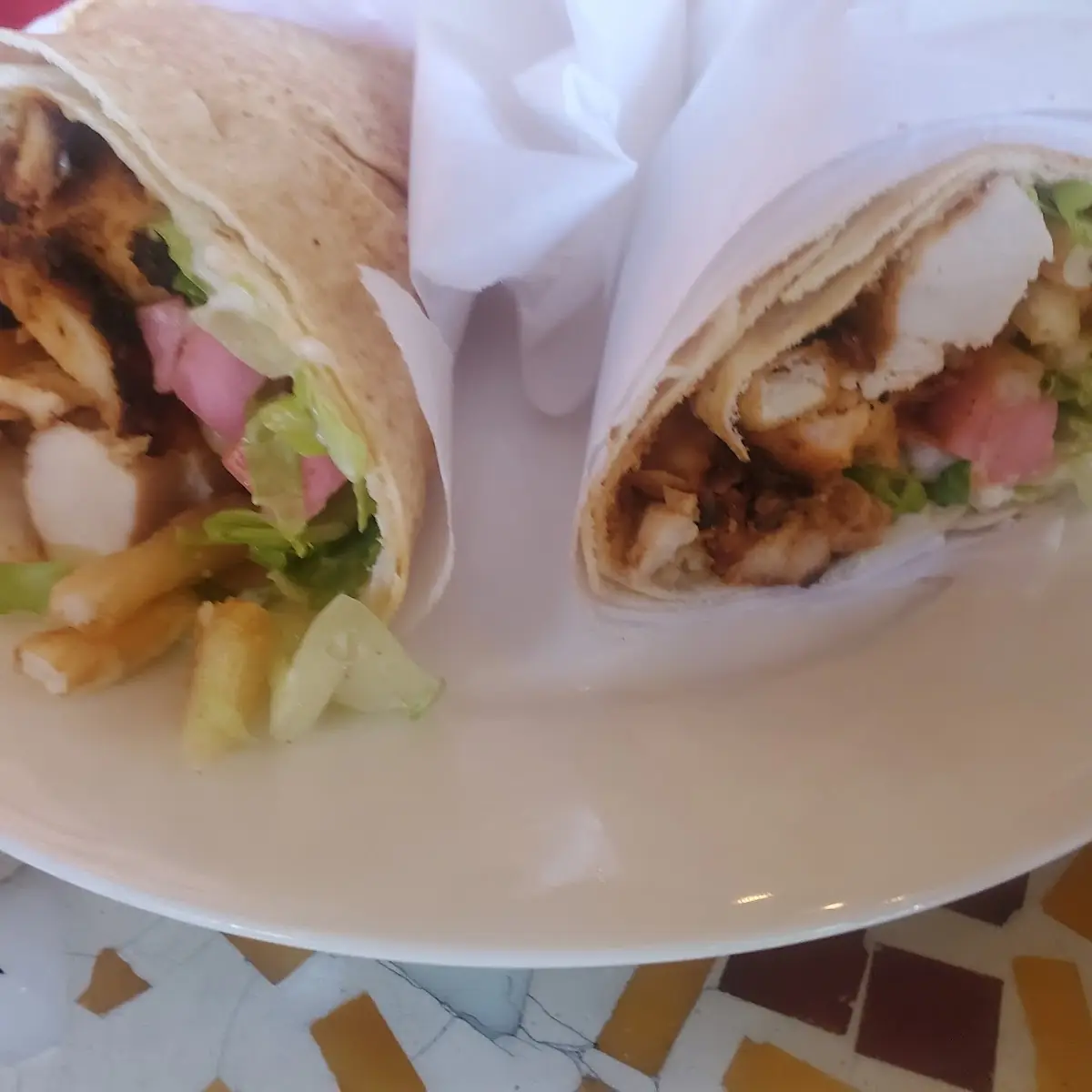 Chicken Kebab Wrap