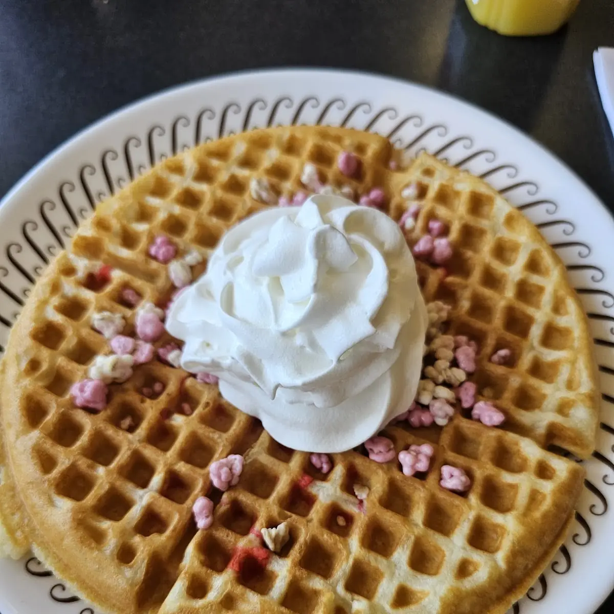Strawberry Shortcake Waffle