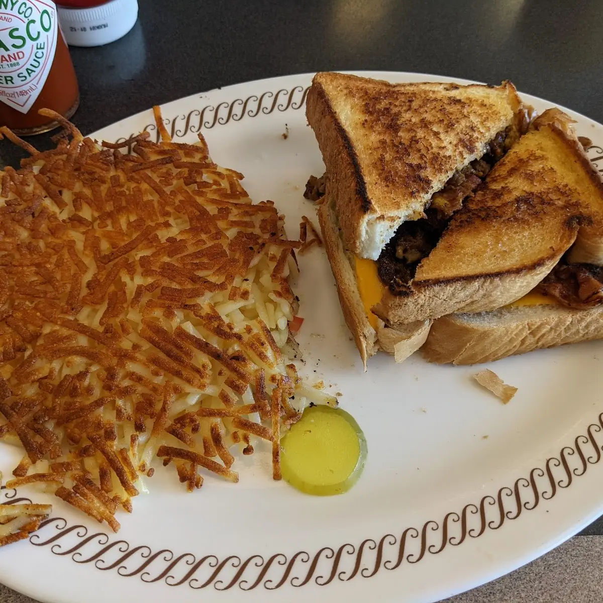 Texas Bacon Cheesesteak Melt
