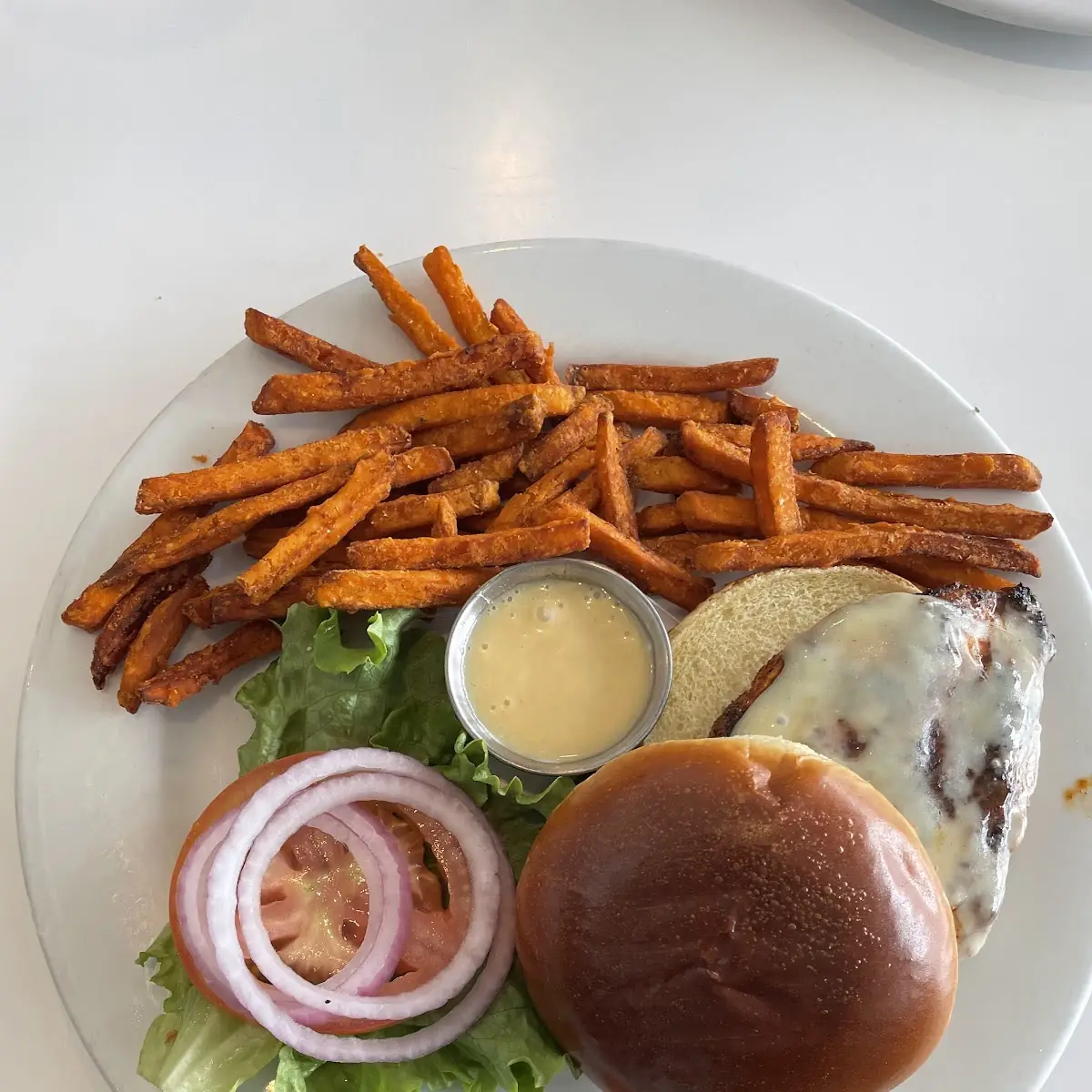 Chicken Sandwich Sweet Potato Fries
