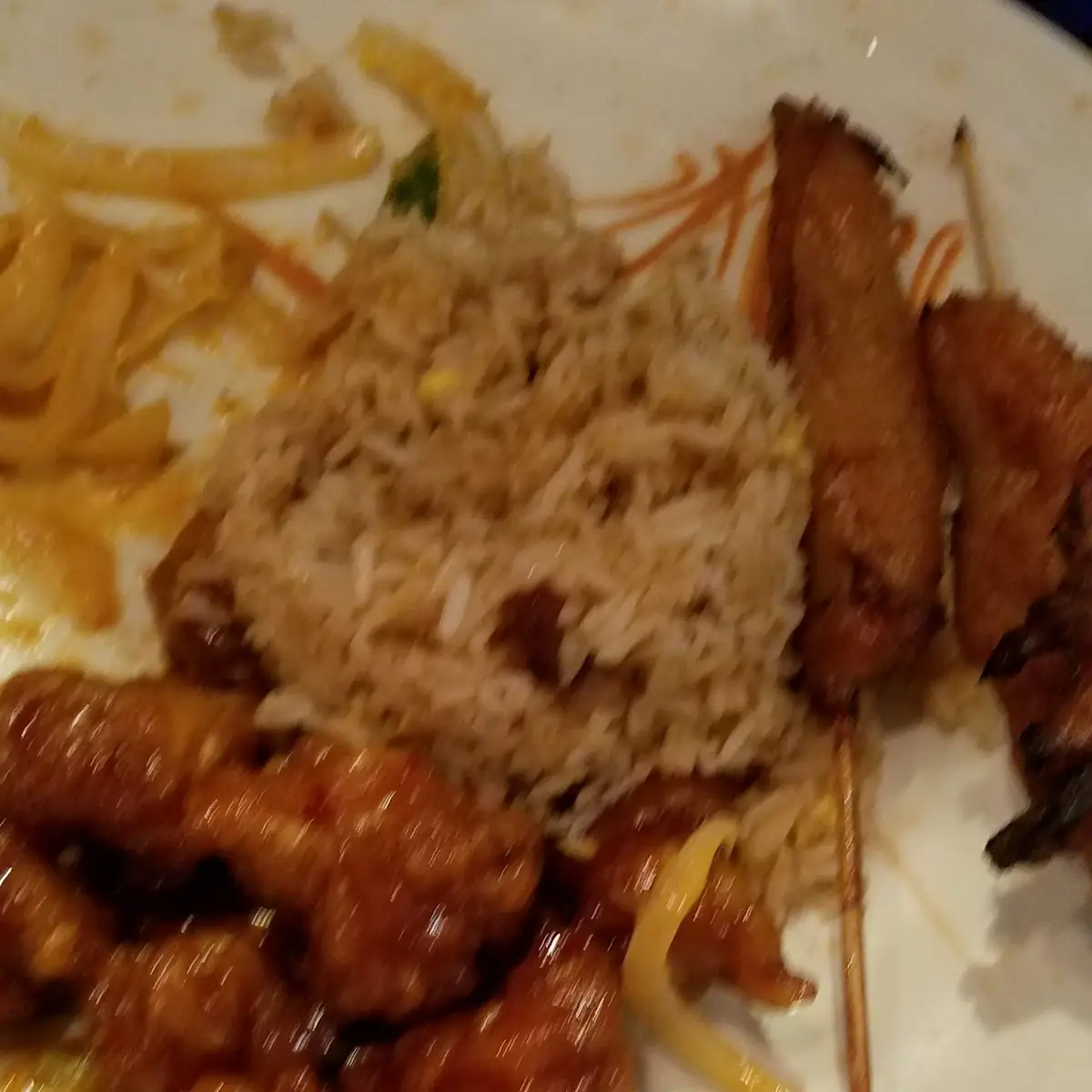 Orange Chicken and Fried Rice