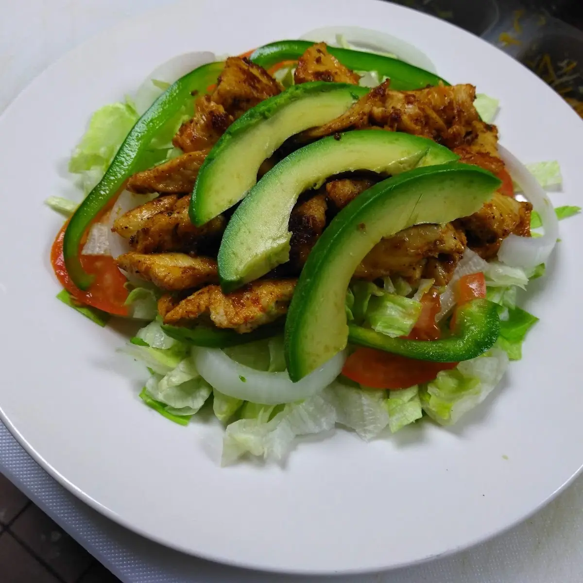 Buffalo Crispy Chicken and Avocado