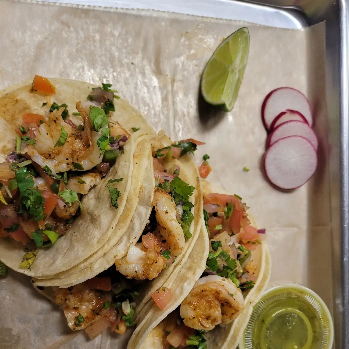 El Rey Shrimp Tacos