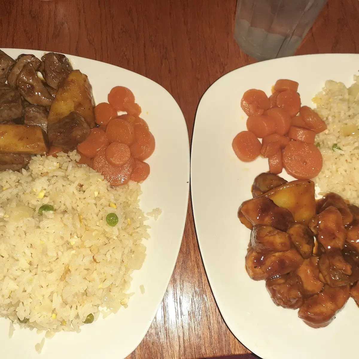 Beef Hibachi & Spicy Chicken