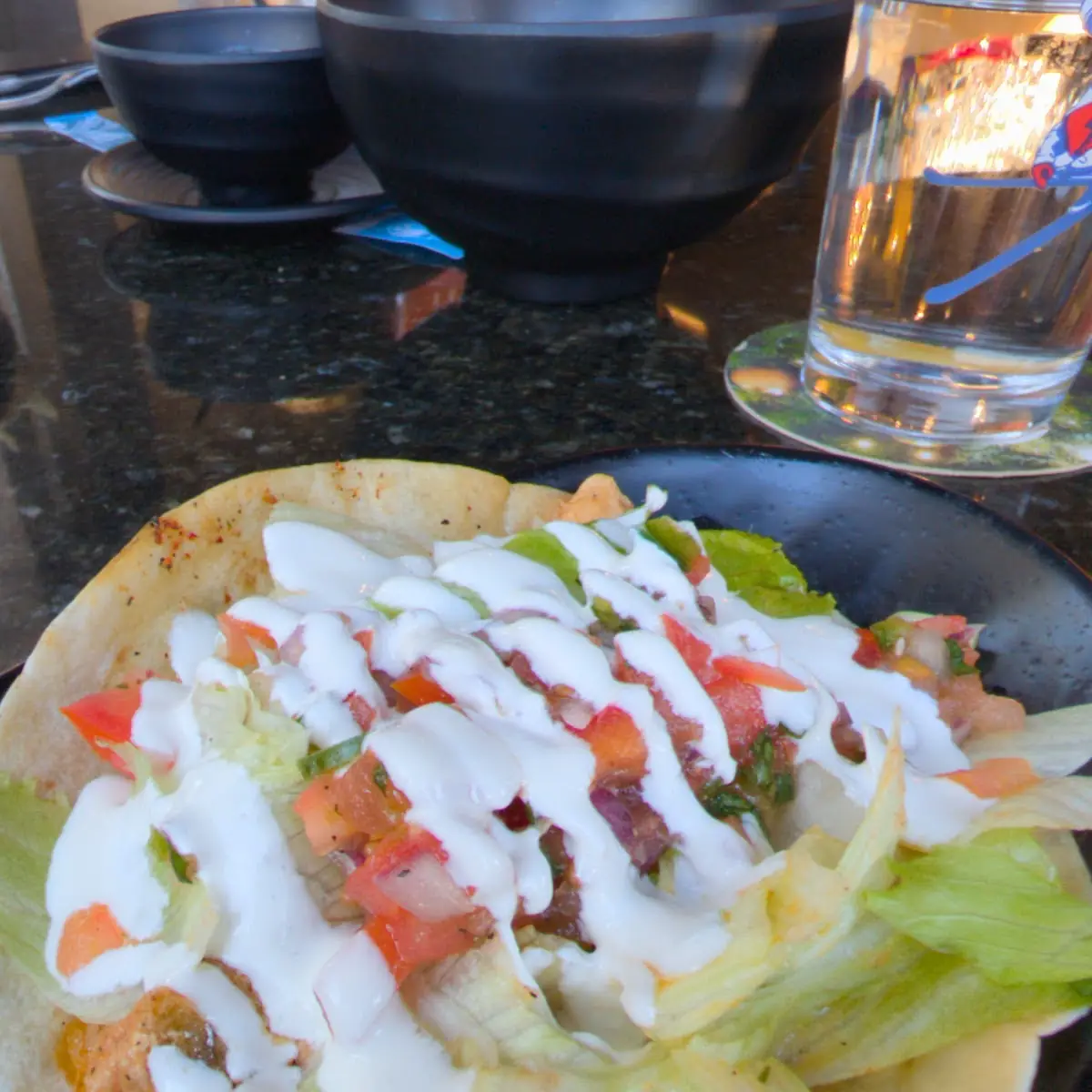 Green Chile Chicken Taco