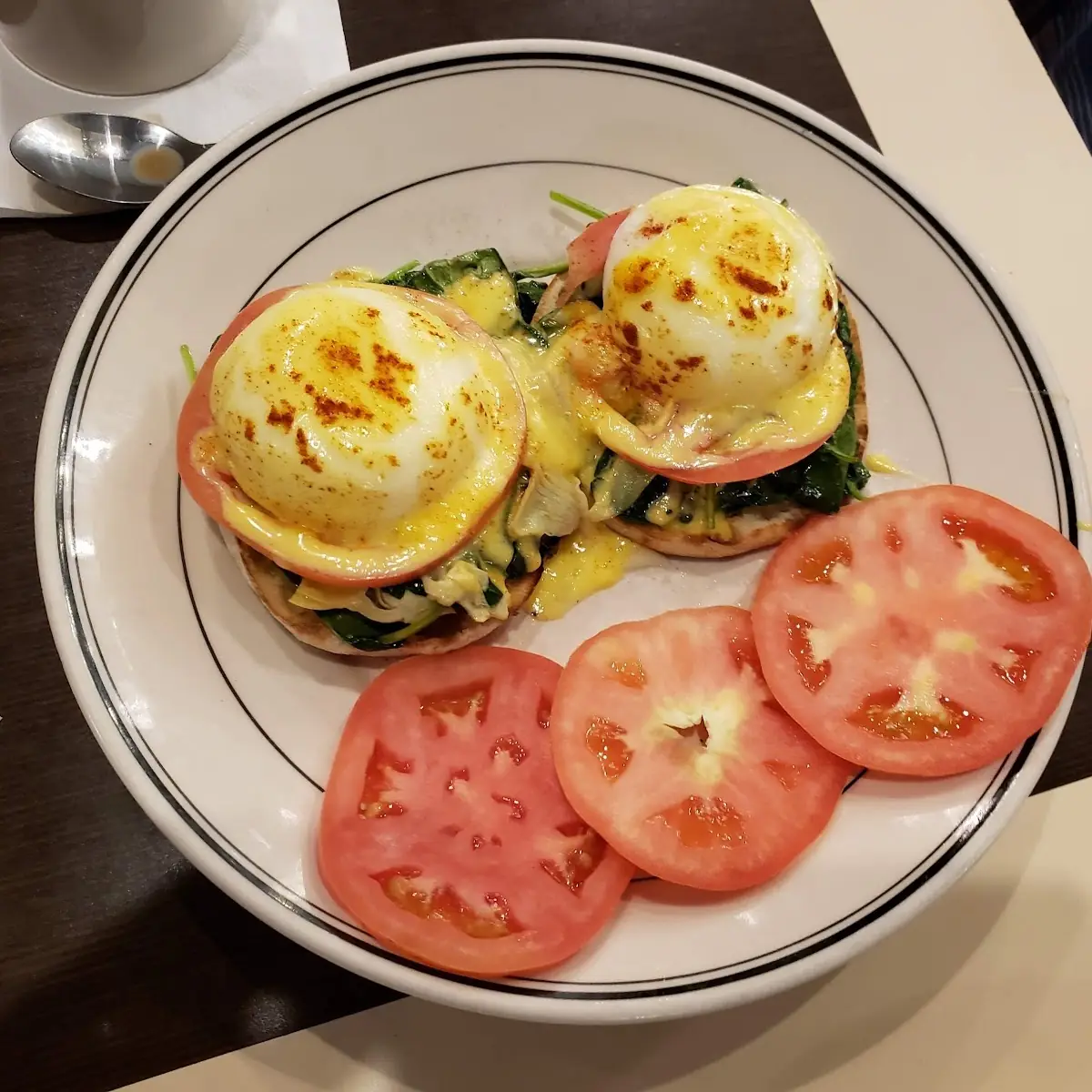 Canadian Bacon & Two Eggs