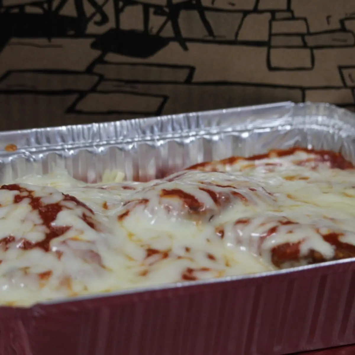 Spaghetti with Chicken Parm