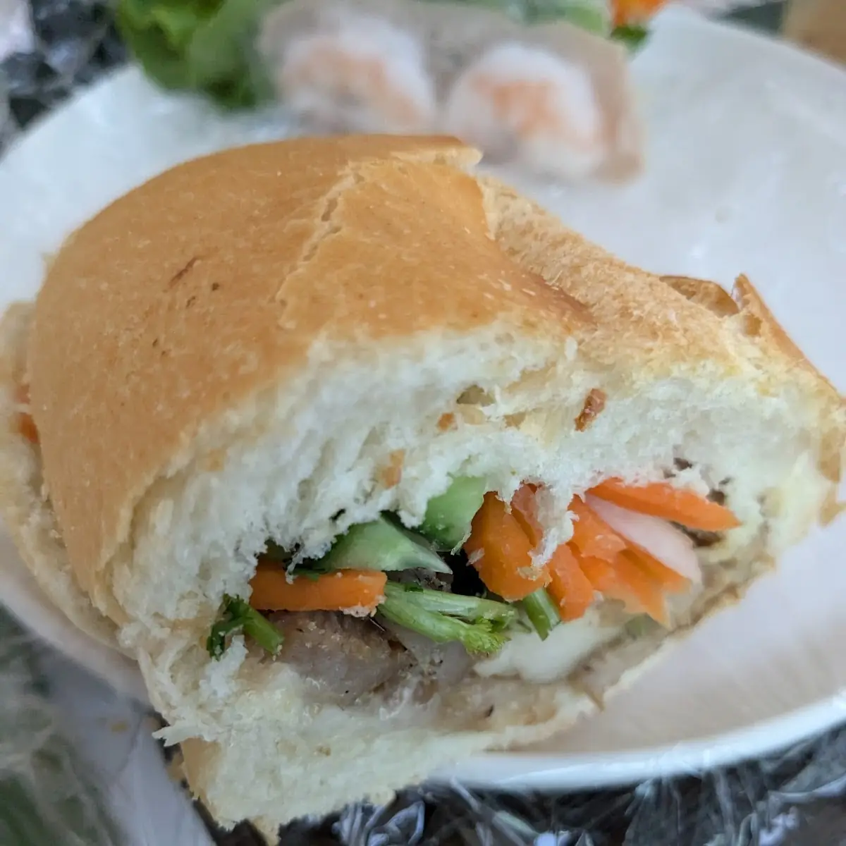 Grilled Chicken Banh MI