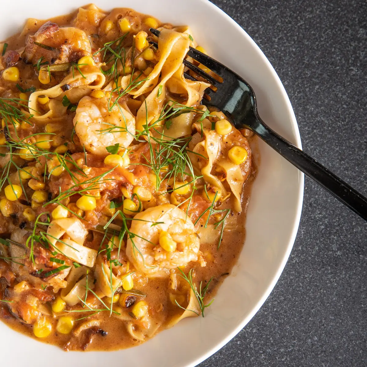 Gulf Shrimp Pappardelle