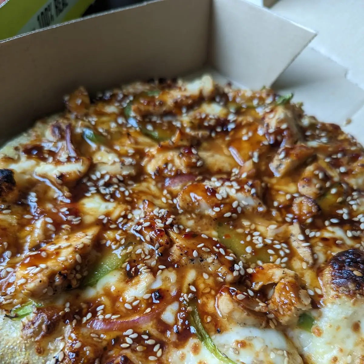 Asian Chicken Pizza