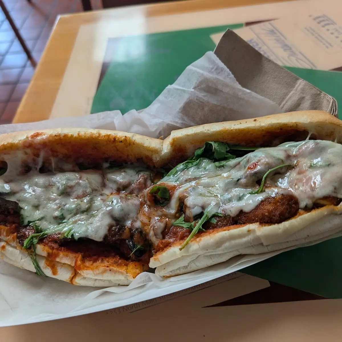 Chicken Parmigiana Sandwich
