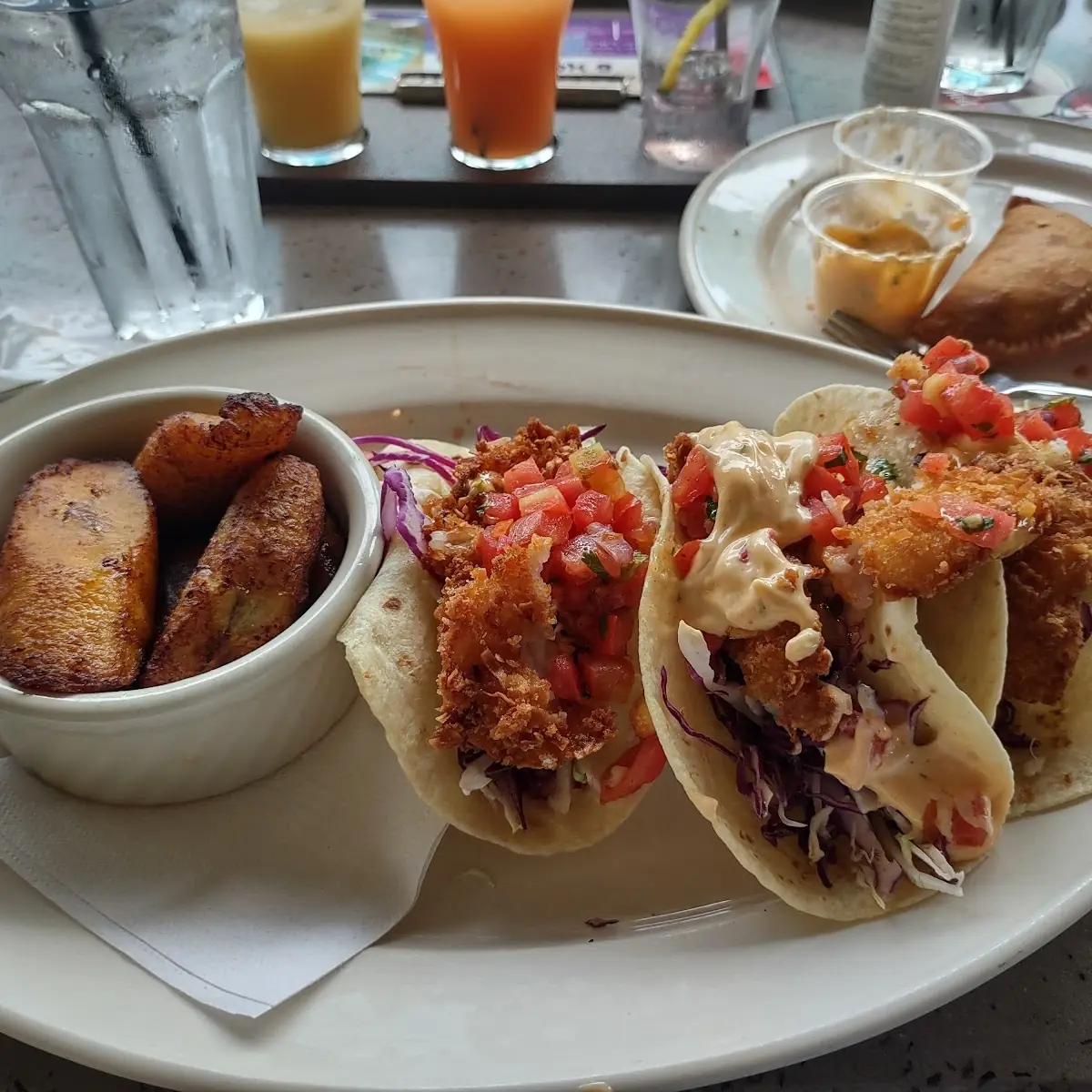 Coconut Shrimp Tacos