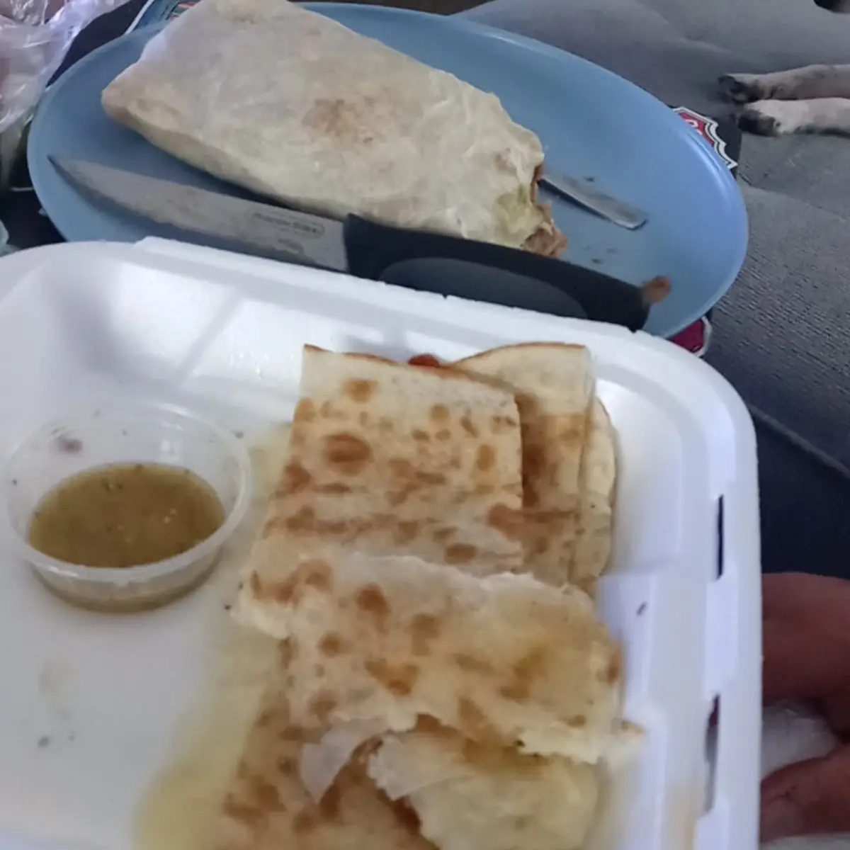 Cheese Quesadilla Plate
