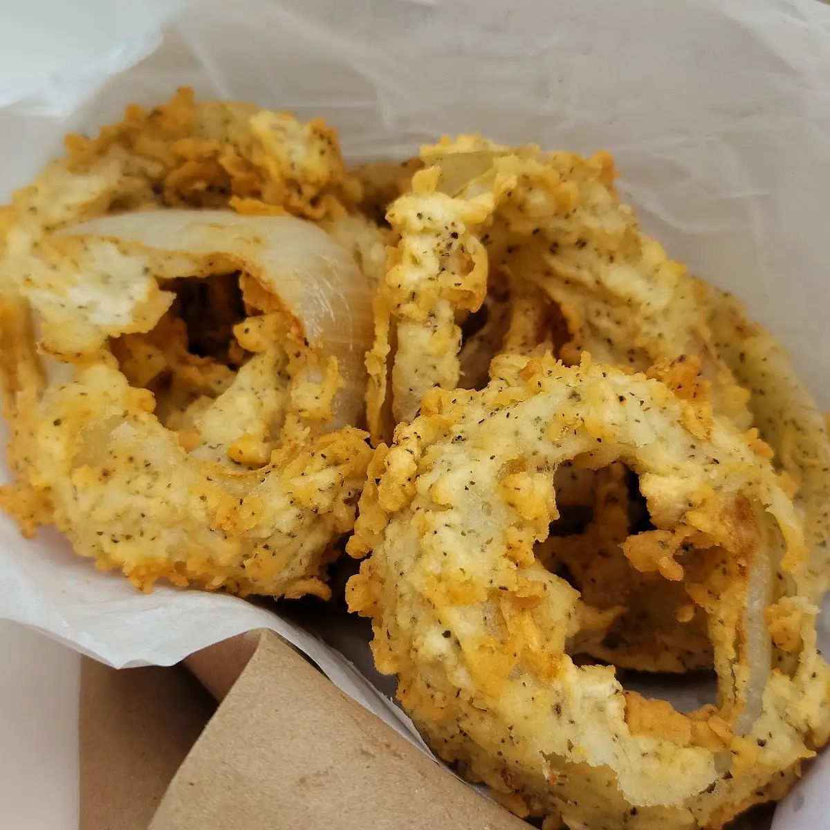 Hand-Battered Onion Rings