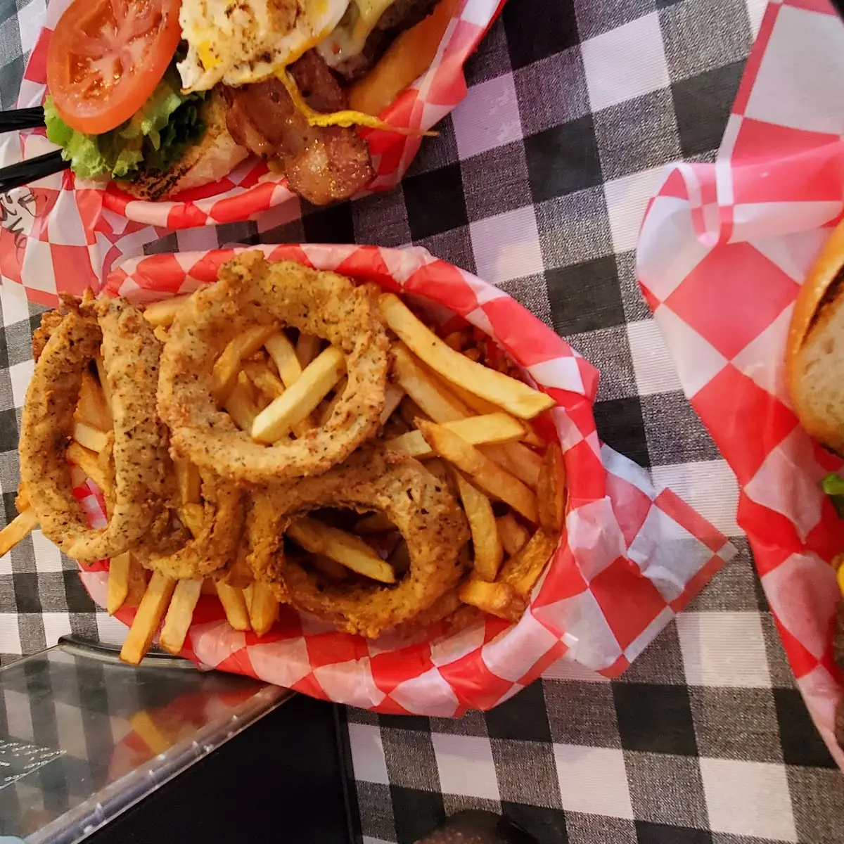 Onion Rings and Fries