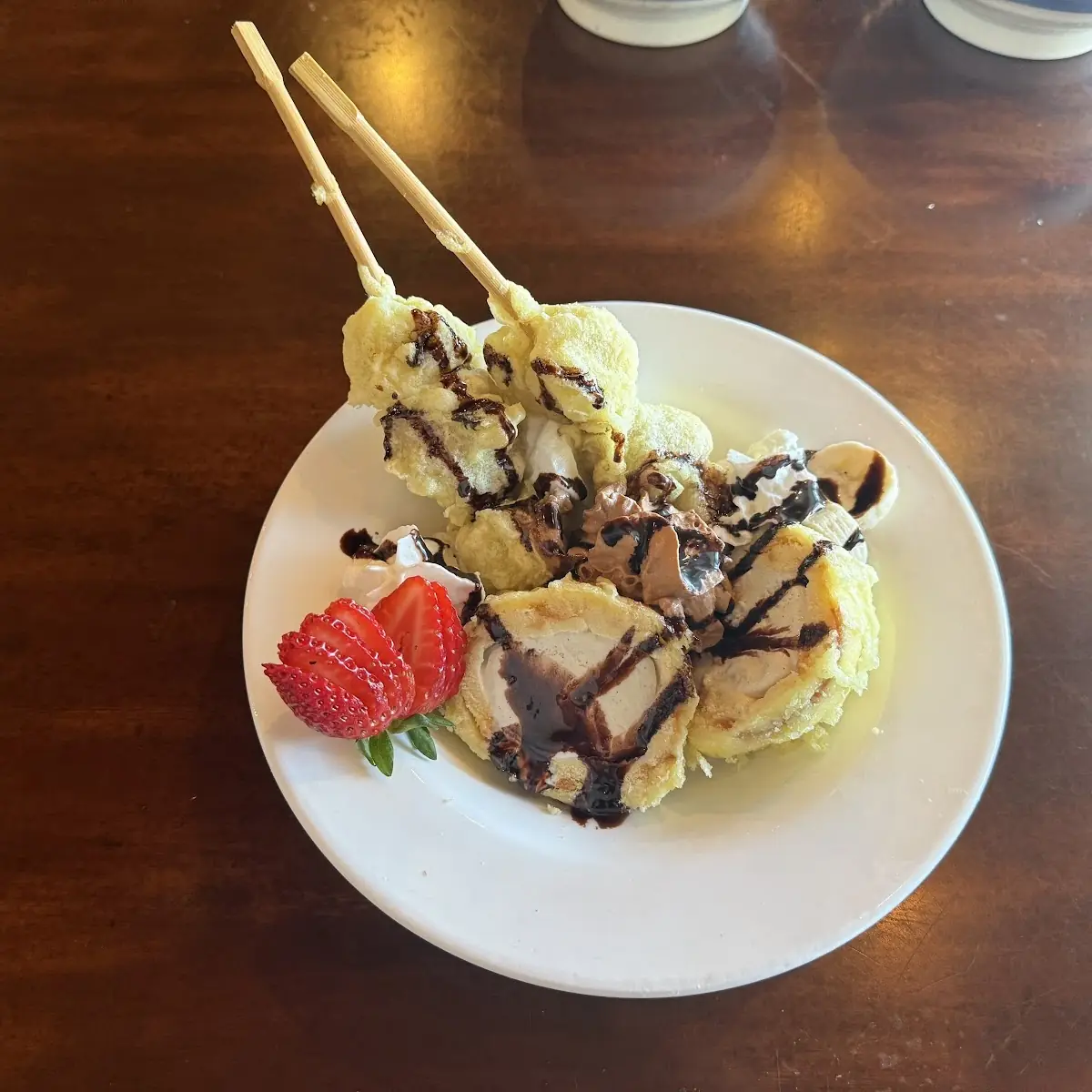 Tempura Green Tea Ice Cream