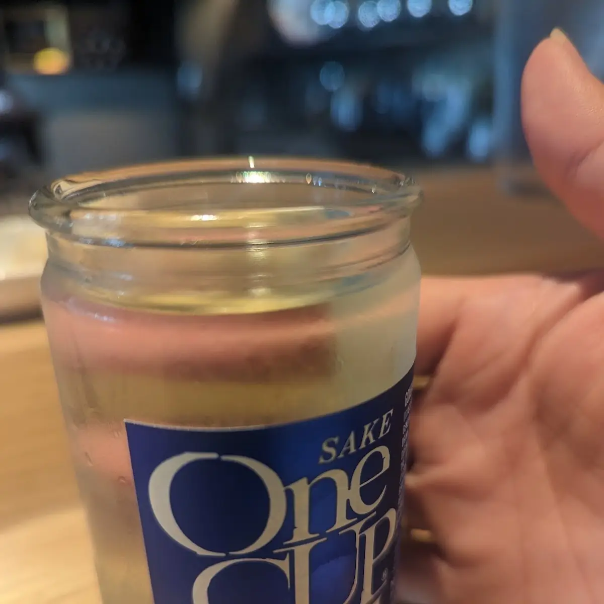 Ozeki One Cup Sake