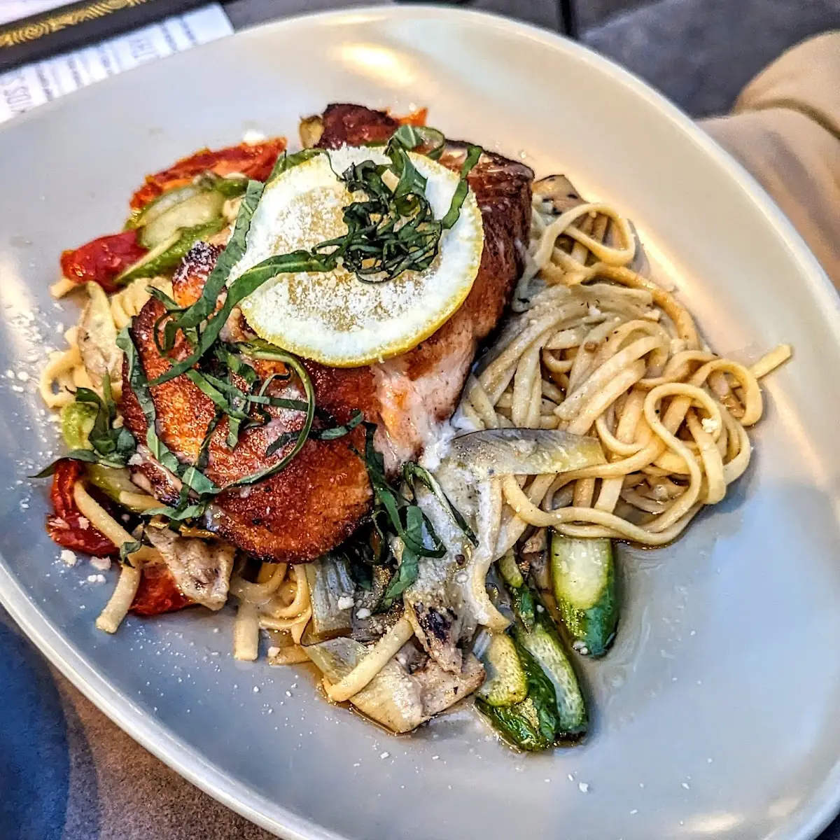 Salmon Piccata