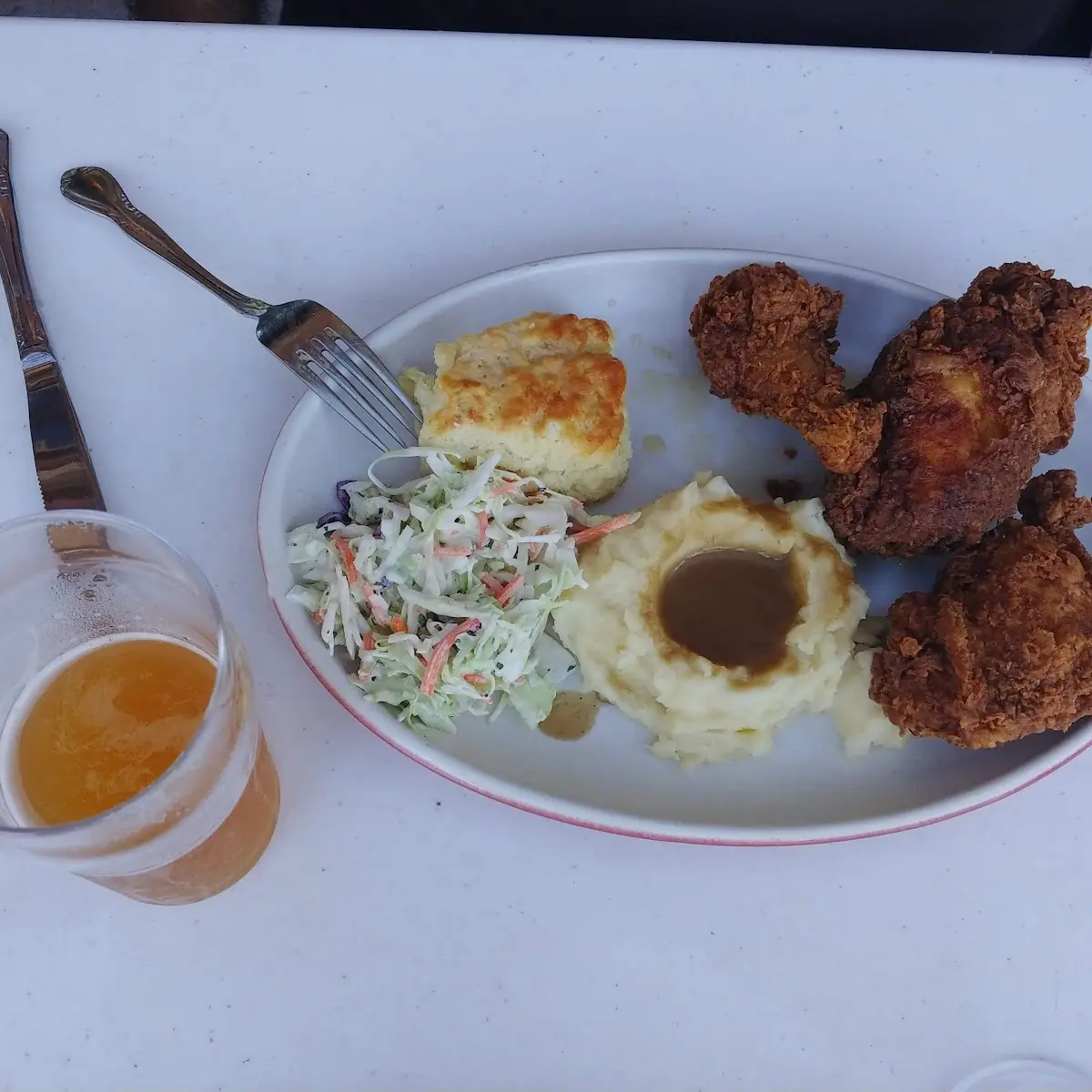Fried Chicken & Buttermilk Biscuit
