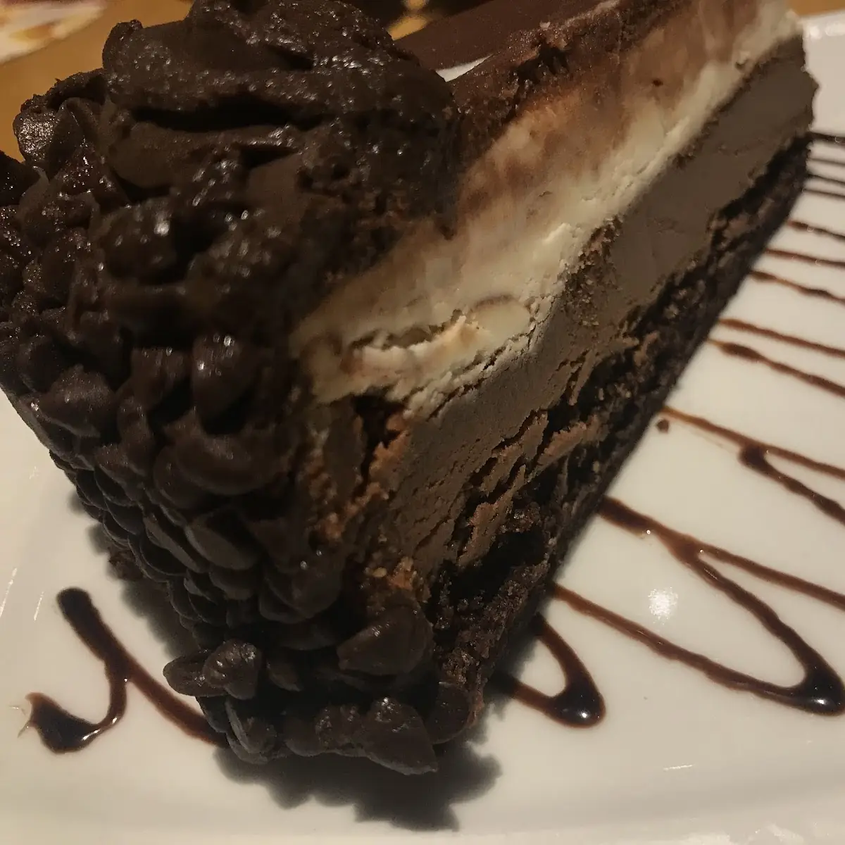 Black Tie Mousse Cake