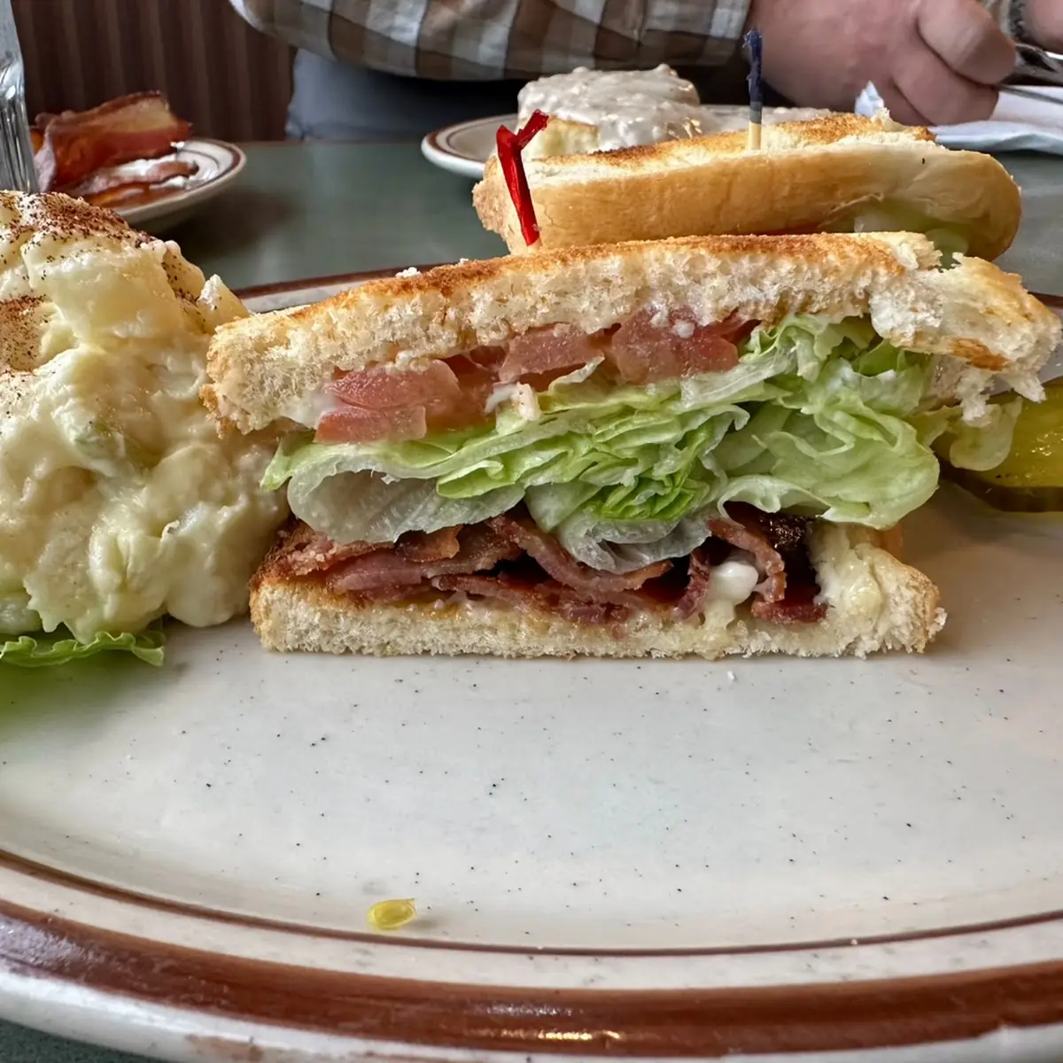 blt w Potato Salad