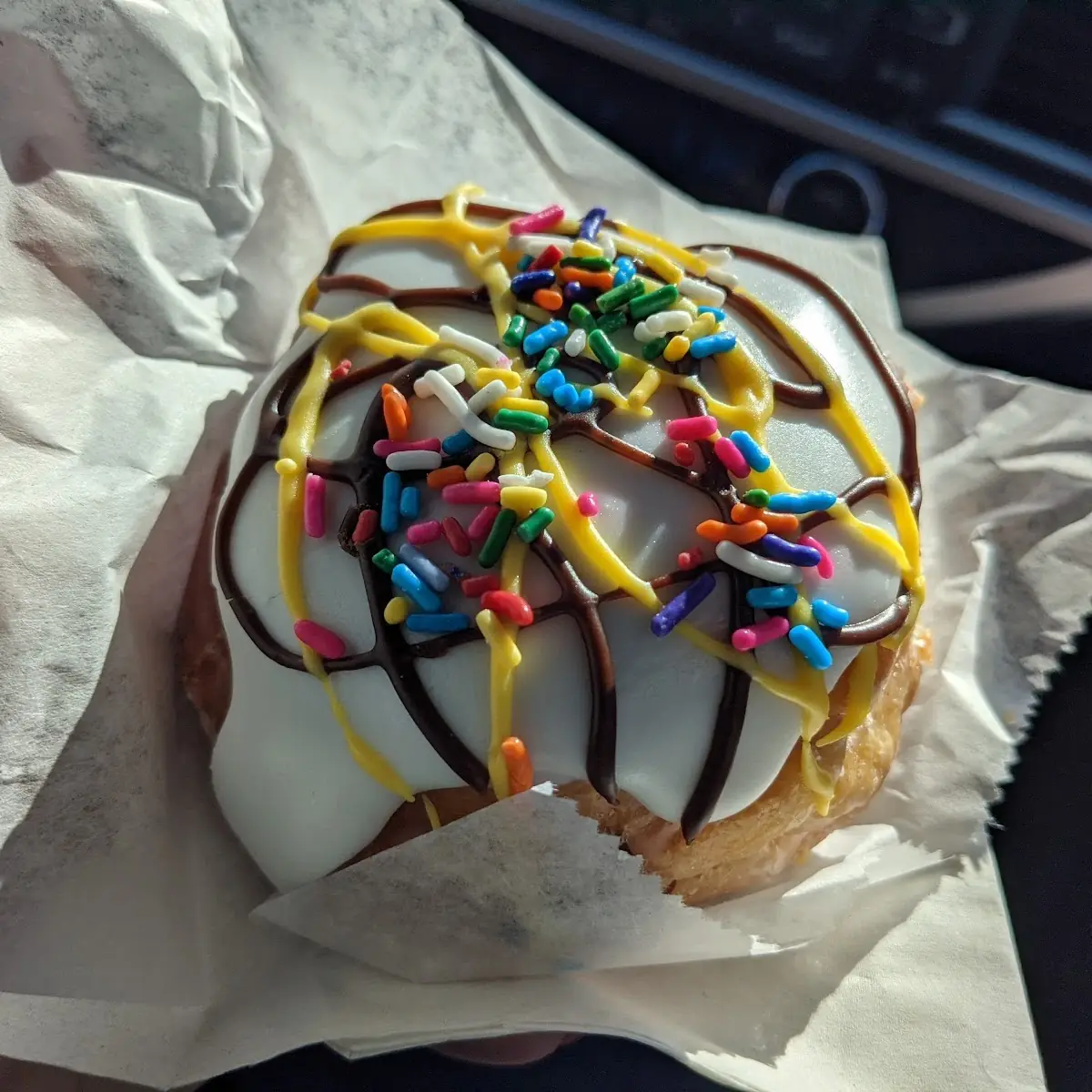 Banana Split Donut