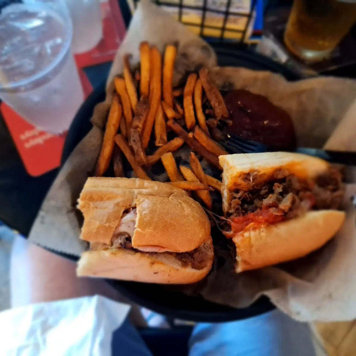Pizza Steak Sandwich