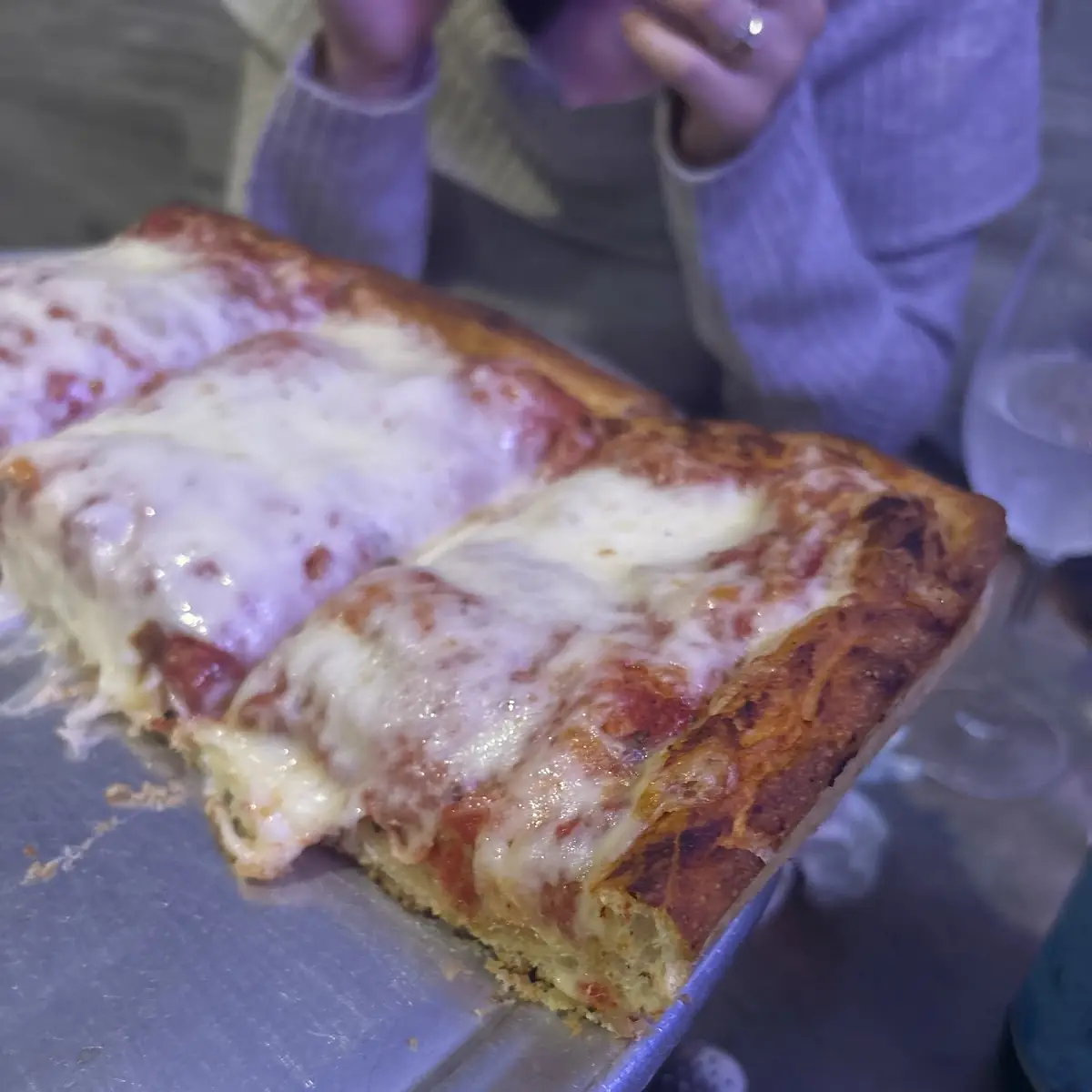 Sicilian Cheese Pizza