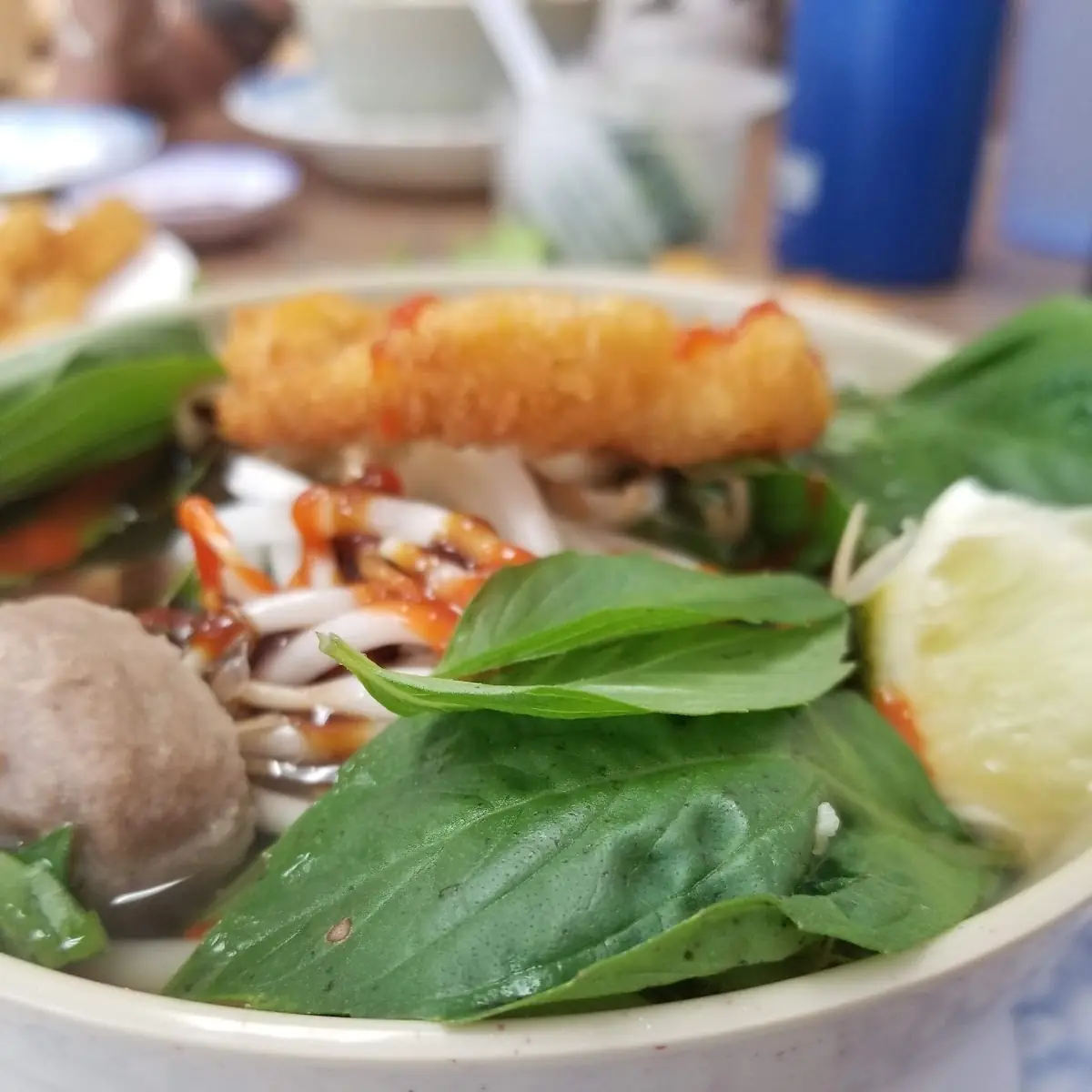 Beef Meatballs Pho