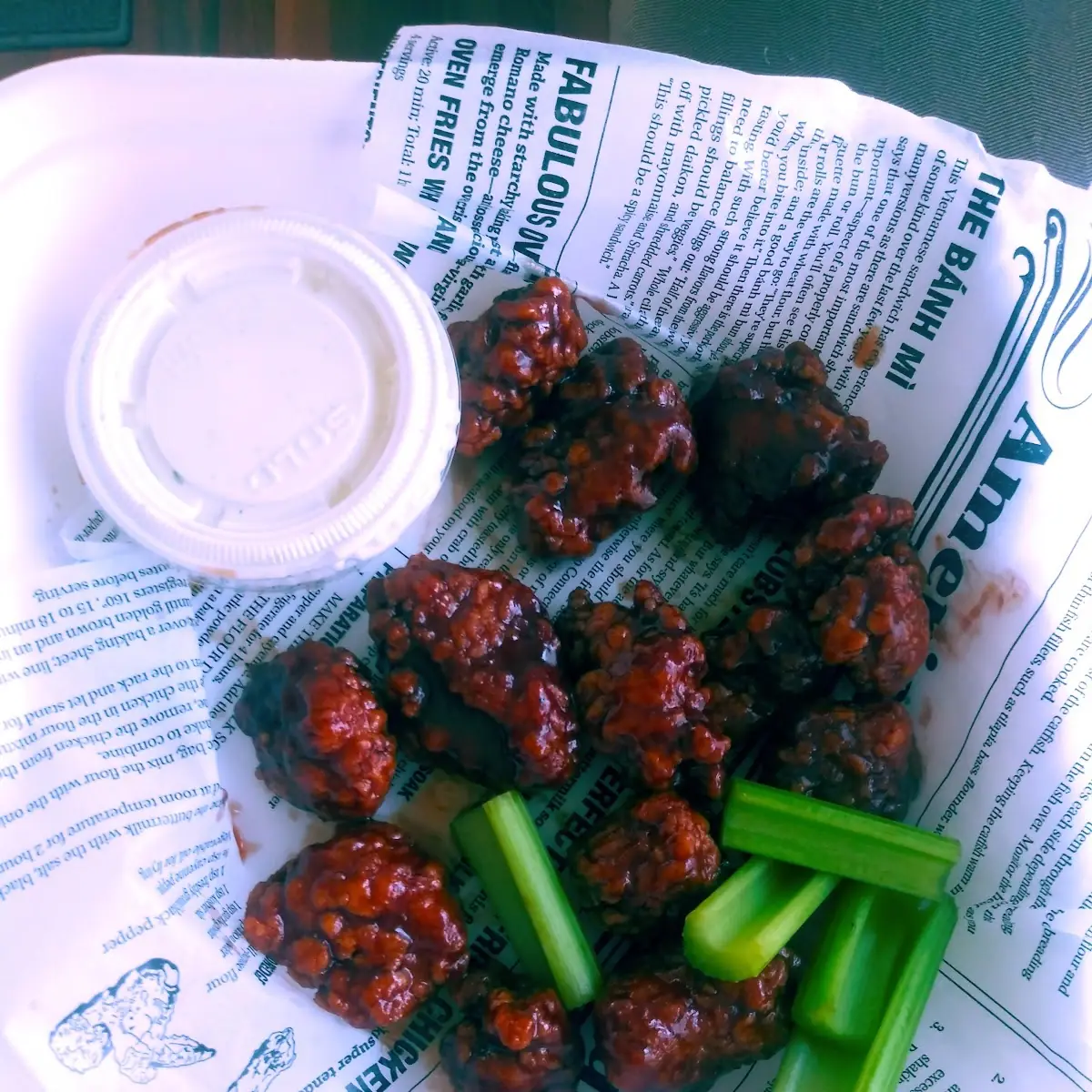 Boneless Honey BBQ Wings