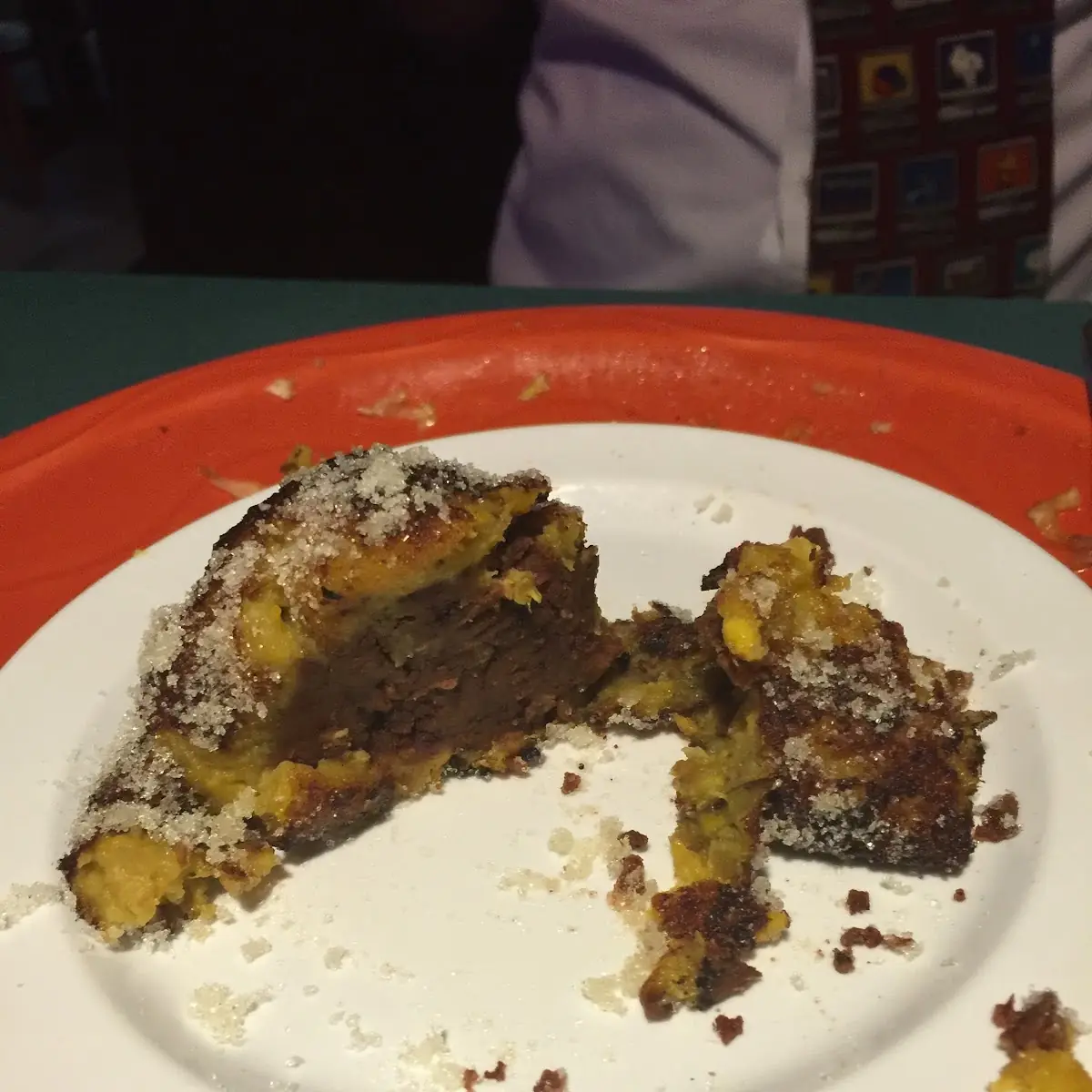 Plantains and Refried Beans