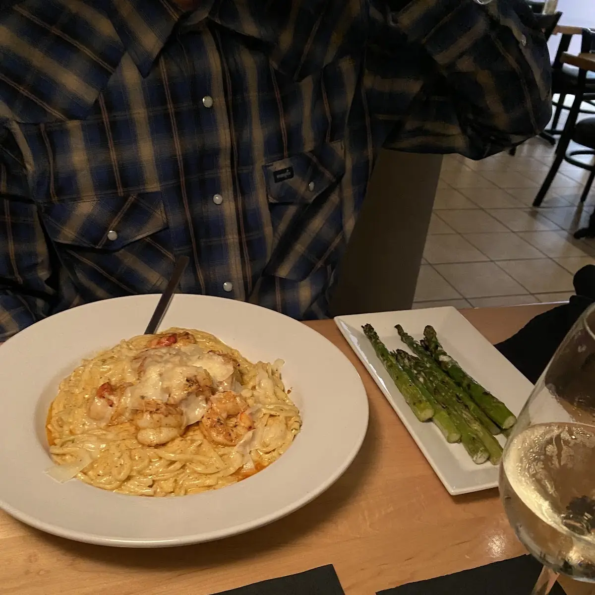 Shrimp Alfredo