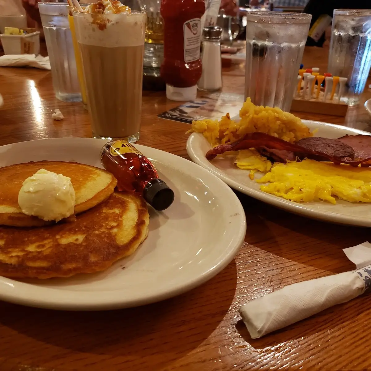 New Pumpkin Spice Pancake Breakfast