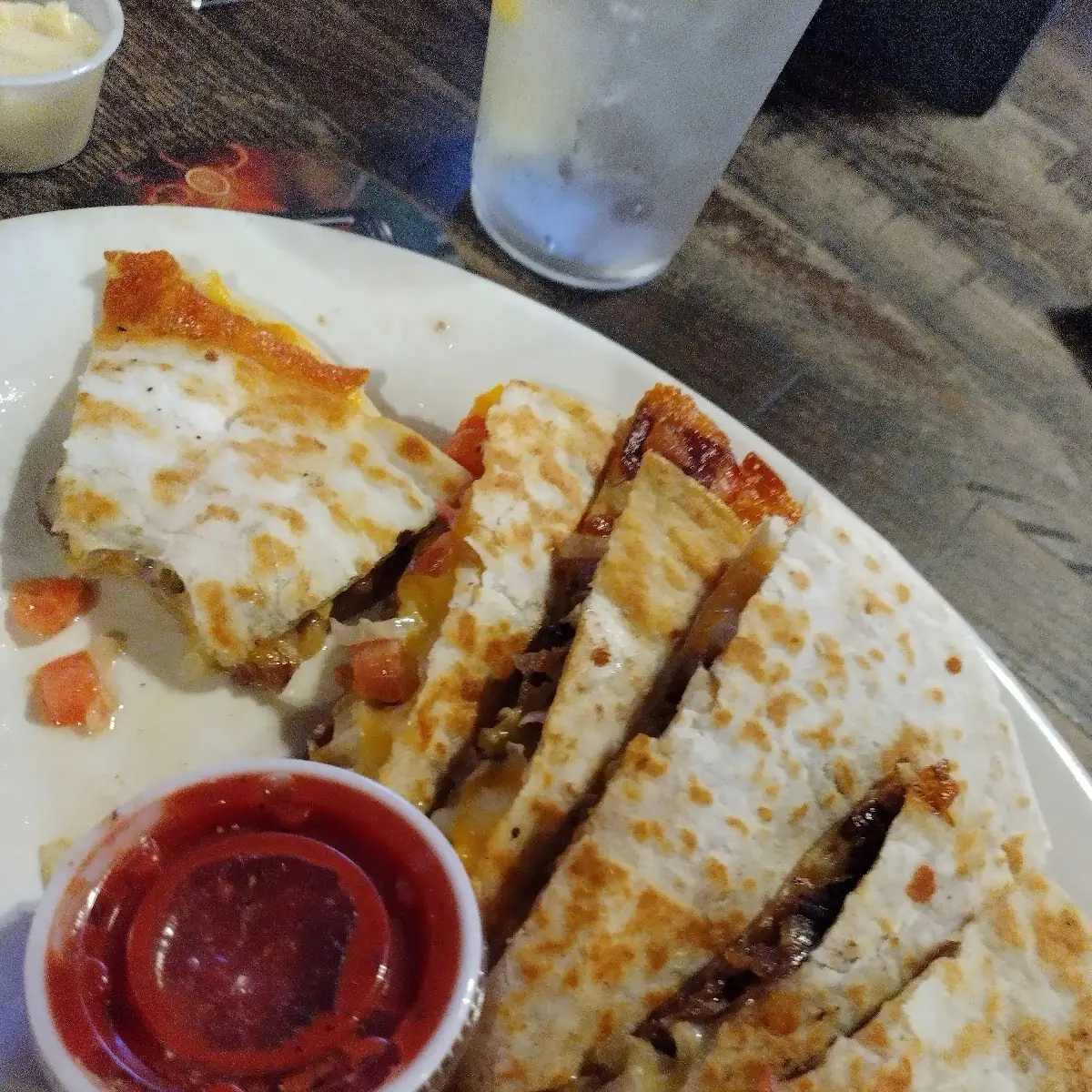 Bacon Cheeseburger Quesadilla