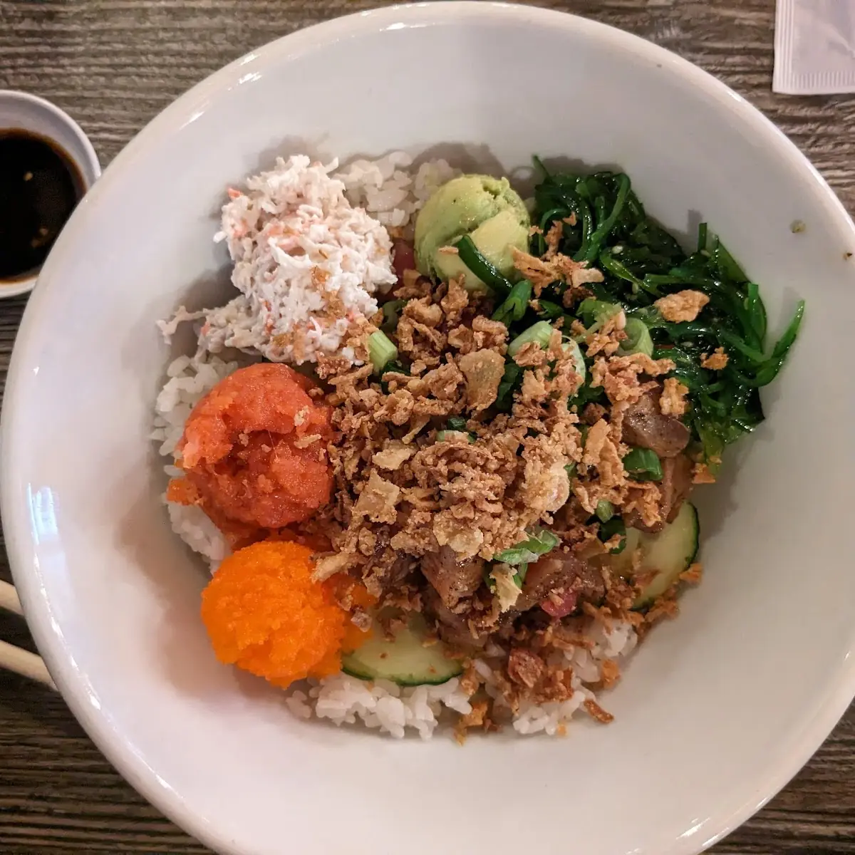 Triple Tuna Poke Bowl