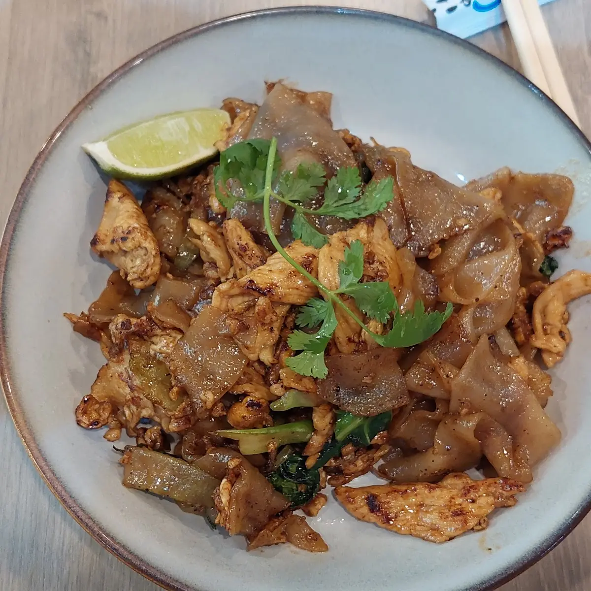 Pad See EW with Chicken