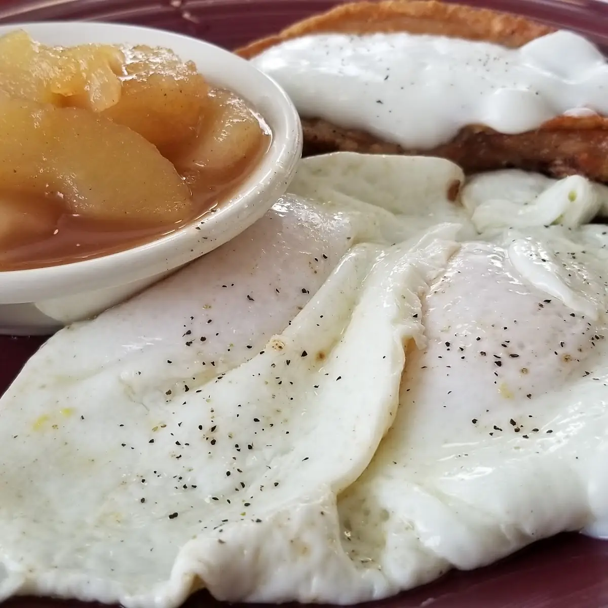 Pork Chop and Eggs