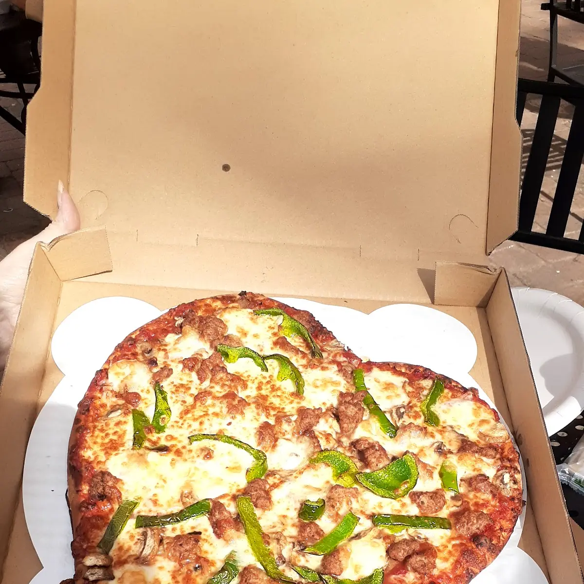 Heart Shaped Pizza