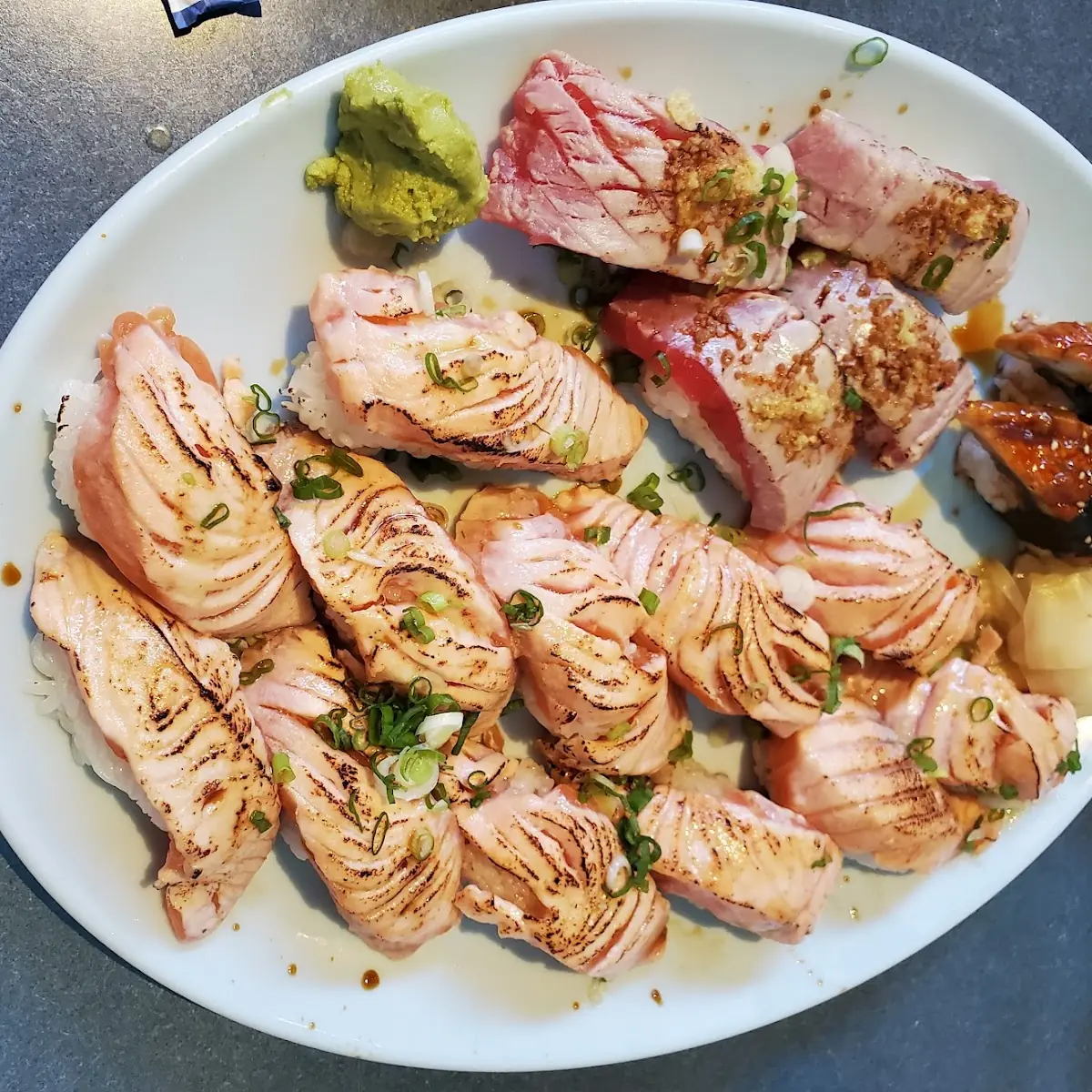 Seared Salmon Sushi