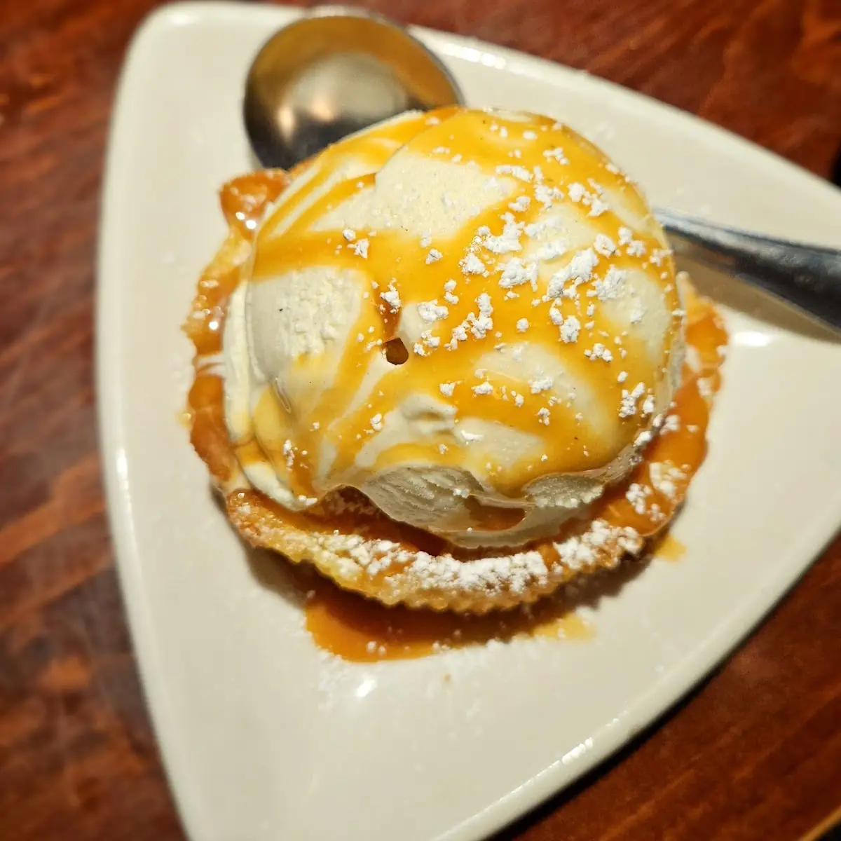 Salted Caramel Gooey Butter Cake